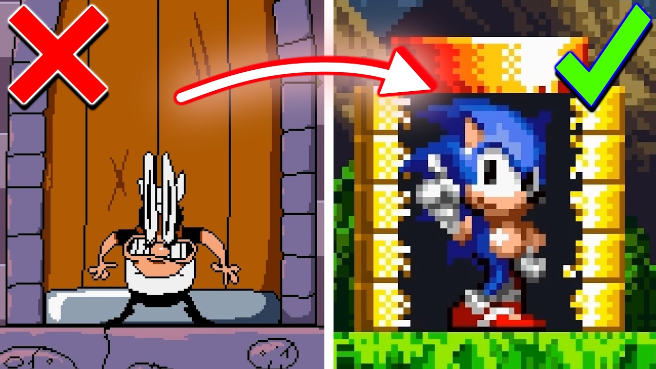 Sonic Hoshi Feels Like Pizza Tower Now?! 😳 Sonic Hoshi: Supernova Eidolon 🔥 Sonic Fan Games Gameplay