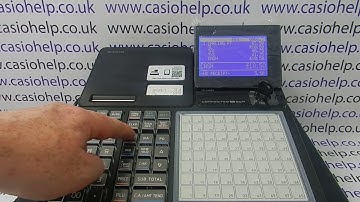 How To Turn The Receipt On Or Off On The Casio SR-C4500 Cash Register