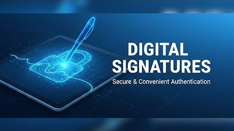 What are Digital Signatures? | Cryptography & Network Security | cryptography for beginners 