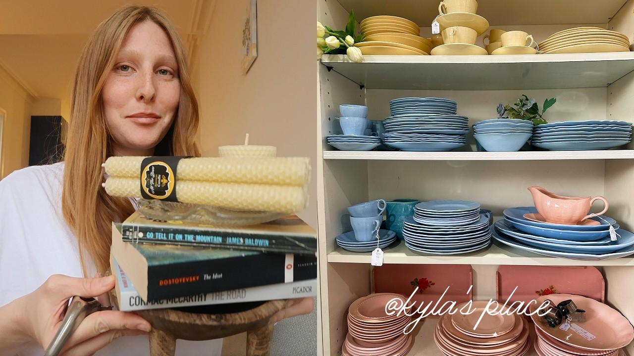 spring diaries: realistic life, vintage shopping, self reflections (a very chatty vlog)