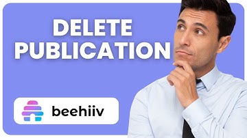 How to Delete a Publication in Beehiiv