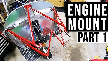Installing the Engine Mount Part 1 - Zenith 750 Cruzer - UL Power 350is