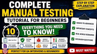 Manual Testing: The Only Guide You Need for Beginners