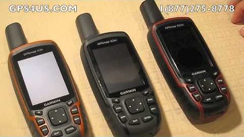 Garmin GPSMAP 62 series Overview