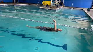 Swim Clinic Drills (Backstroke): Single Arm Backstroke and Lift & Switch (Stall) Drill