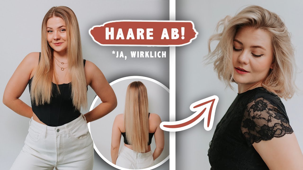 Ich traue mich 😱 Lang zu Kurz! + Schockierte Freunde überraschen ✂️💇🏼‍♀️