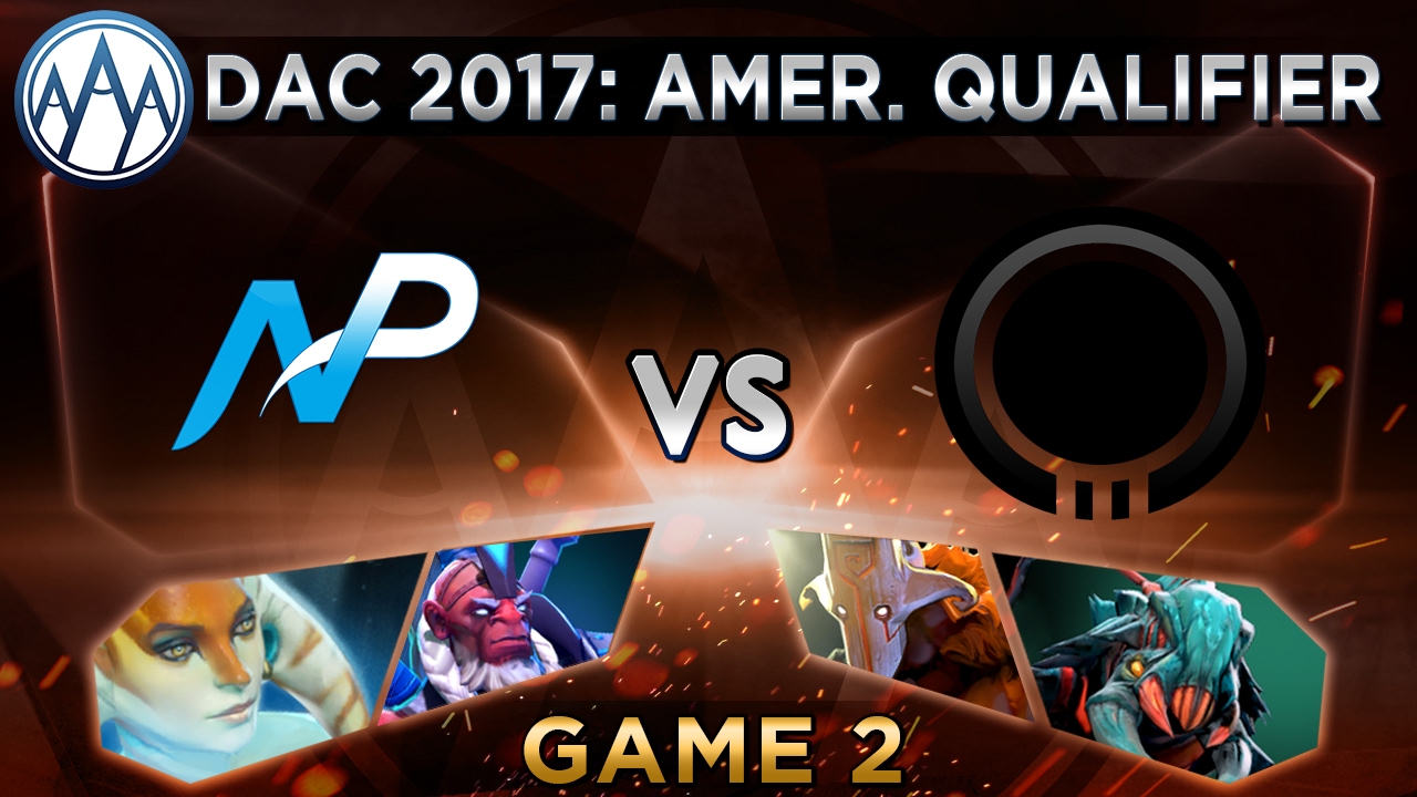 Team NP vs Onyx Game 2 - DAC 2017 Americas Qualifier - @DakotaCox @BlazeCasting