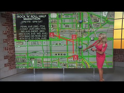 Road Closures In Dc Today