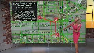 DC road closures ahead of Rock 'n' Roll Half Marathon and 5K on Saturday
