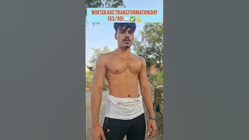 Winter Arc Transformation Day (83/90) ❤️💪#shorts #homeworkout  #motivation #fitness #gym