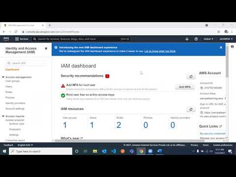 AWS IAM Password Policy & MFA Handson - Chapter 8