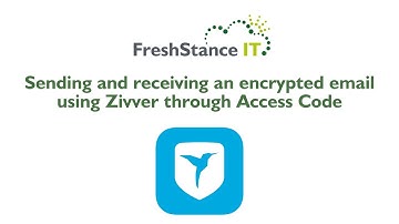 Sending and receiving an encrypted email using Zivver through Access Code