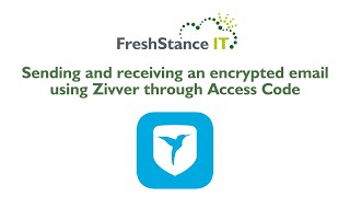 Sending and receiving an encrypted email using Zivver through Access Code screenshot 5
