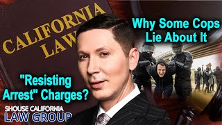 "Resisting Arrest" charges? Why cops always lie about this