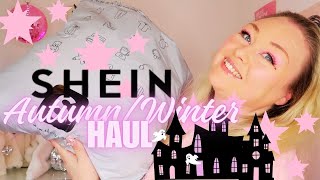 GIRLY SHEIN HAUL FALL/WINTER 2025 | all things PINK (CLOTHING, NAILS & MORE!) 🎀👻
