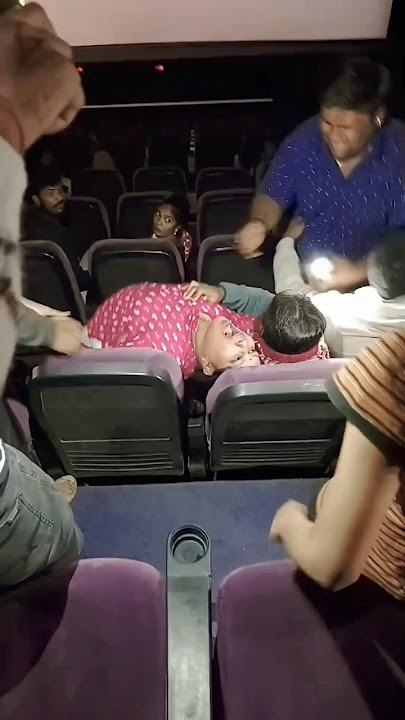 Hanuman Movie Last Scene |😱 Woman gets haunted by playing Hanuman Chalisa in movie theater #hanuman