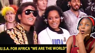 First Time Hearing | - U.S.A. FOR AFRICA "WE ARE THE WORLD" REACTION | THE BEST SONG EVER!! 💯❤️ 🔥
