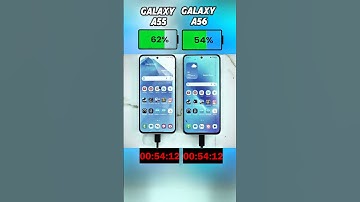 Galaxy A55 vs A56 – Battery Test Showdown! 🔋⚡ Who Wins in 2025?#shorts #viralvideo