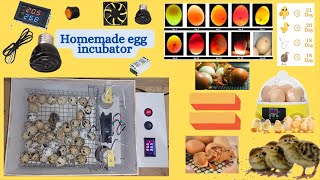 How to make an eggs incubator at home, صناعة فقاسة بيض