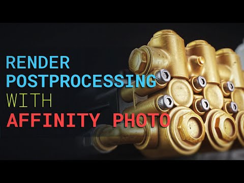 Post-Processing Renders in Affinity Photo