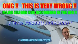 MSFS2020 - MAJOR AILERON BUG DISCOVERY IN THE A320 NEO !!