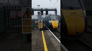 GWR Class 800 enters Cardiff Central #trains #trainspotting #gwr #cardiff #wales