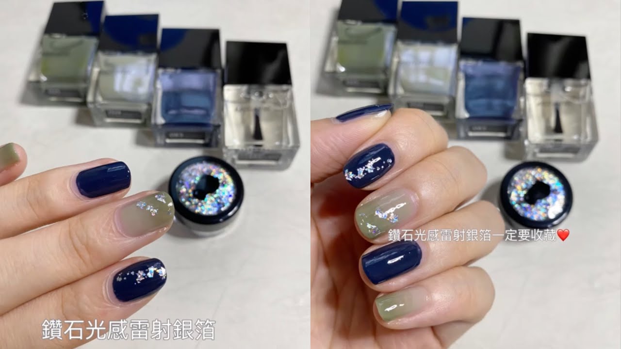 ANGELARIEL 新款閃亮亮的雷射銀箔碎片♥ 美翻了！ 你們還可以這樣搭～！