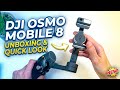 DJI Osmo Mobile 8 Unboxing & Quick Look