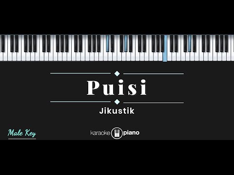 Jikustik - Puisi (KARAOKE PIANO - MALE KEY)