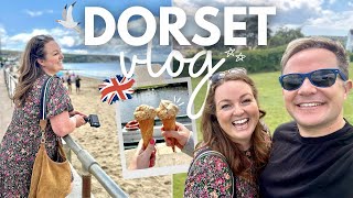 DORSET VLOG! 🦀🍦 cute seaside towns, best villages & Jurassic Coast • Swanage, Corfe Castle & more!