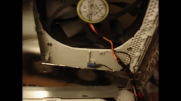 Part 2 - Xbox 360 mod -  LCD Temp Display and 12v Fan Mod With Molex Power Source