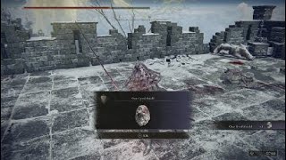 Elden Ring : Defeating Chief Guardian Arghanthy at Guardian's Garrison