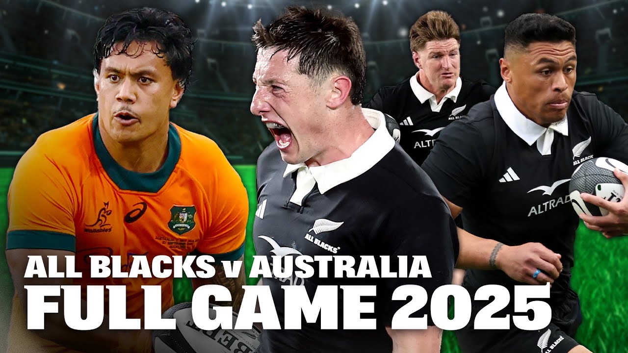 Heart-Stopping Bledisloe Battle! All Blacks v Wallabies Eden Park FULL GAME 2025