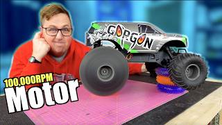 Crazy Fast Motor in a Slow RC Car, what could go Wrong!
