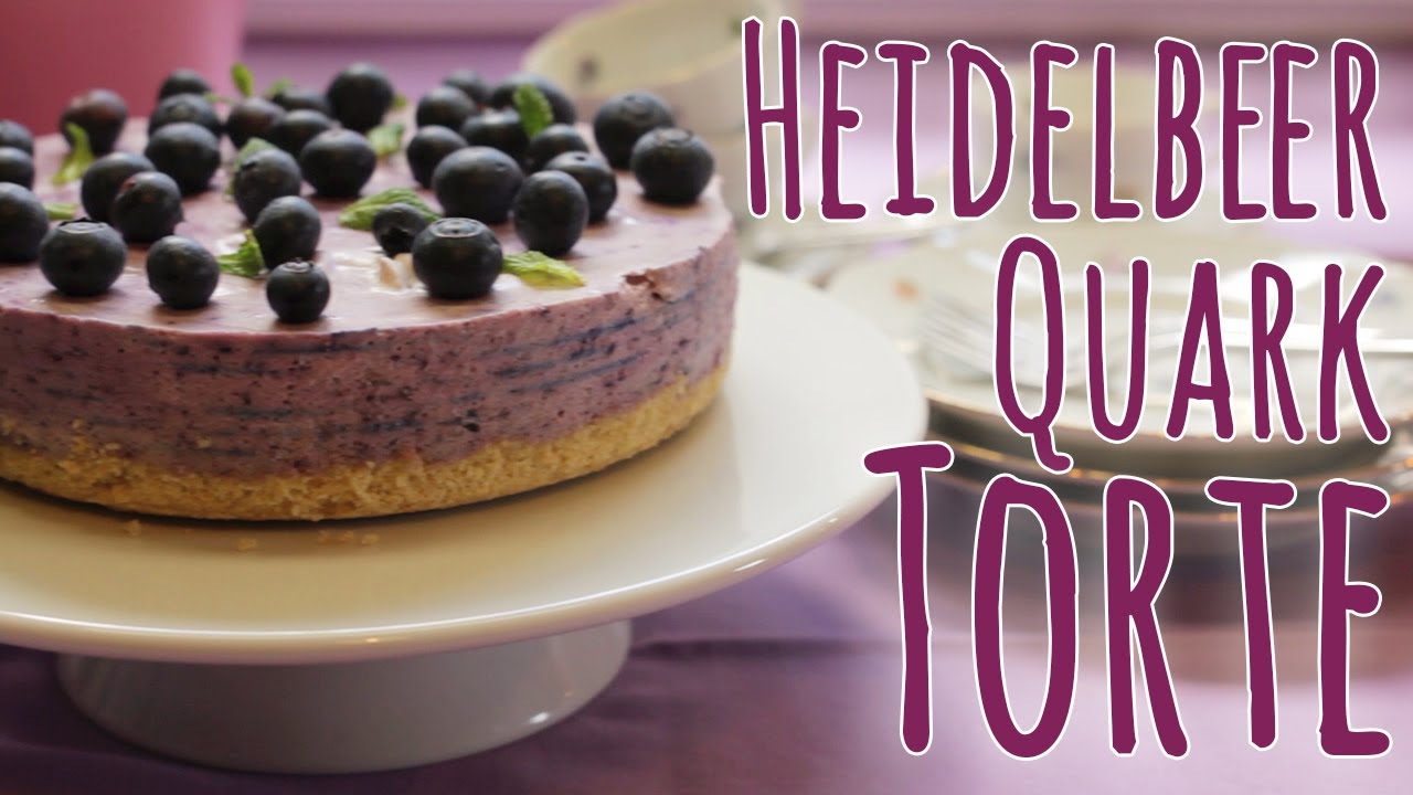 Rezept - Heidelbeer-Quark-Torte (Red Kitchen - Folge 220) - YouTube
