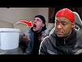 DuB Reacts To THE WEIRDEST VIDEO on YouTube!! HOTDOG CHALLENGE