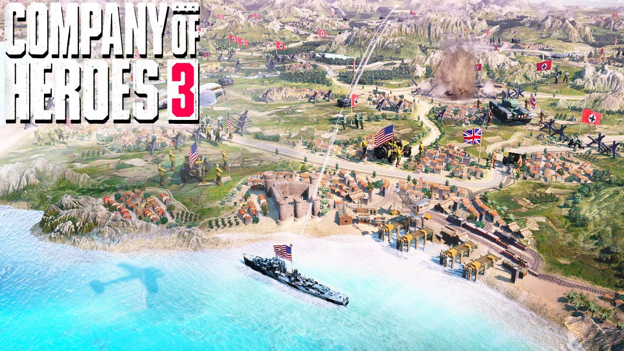 COMPANY OF HEROES 3 CAMPAIGN OFFICIAL GAMEPLAY ALL NEW GAME COMPANY OF HEROES 3 CAMPAIGN OFFICIAL GAMEPLAY ALL NEW GAME