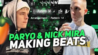 Paryo & Nick Mira Making Beats Live
