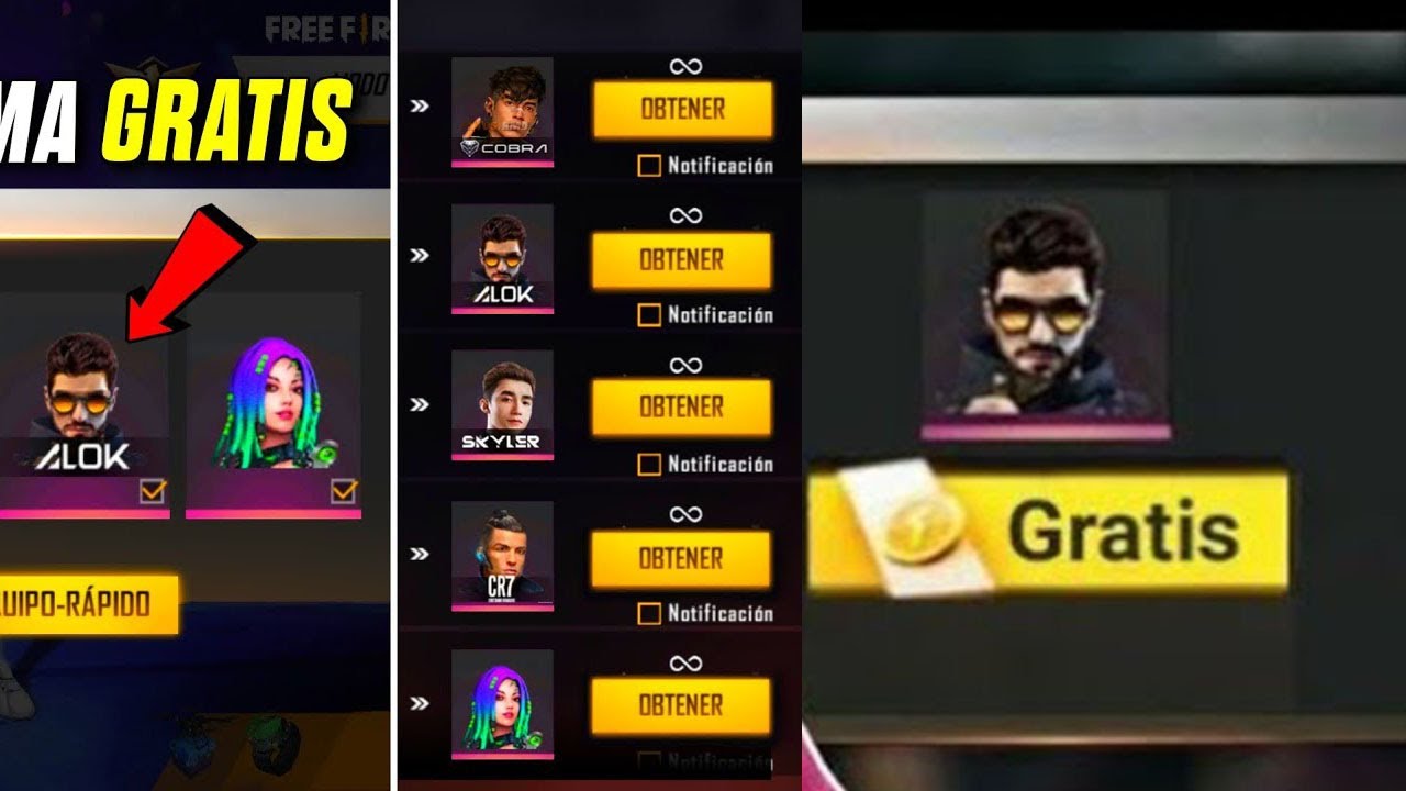 COMO COMPRAR A ALOK CON ORO METODO 100% LEGAL 100% REAL NO FAKE? FREE FIRE MAYO 2021!