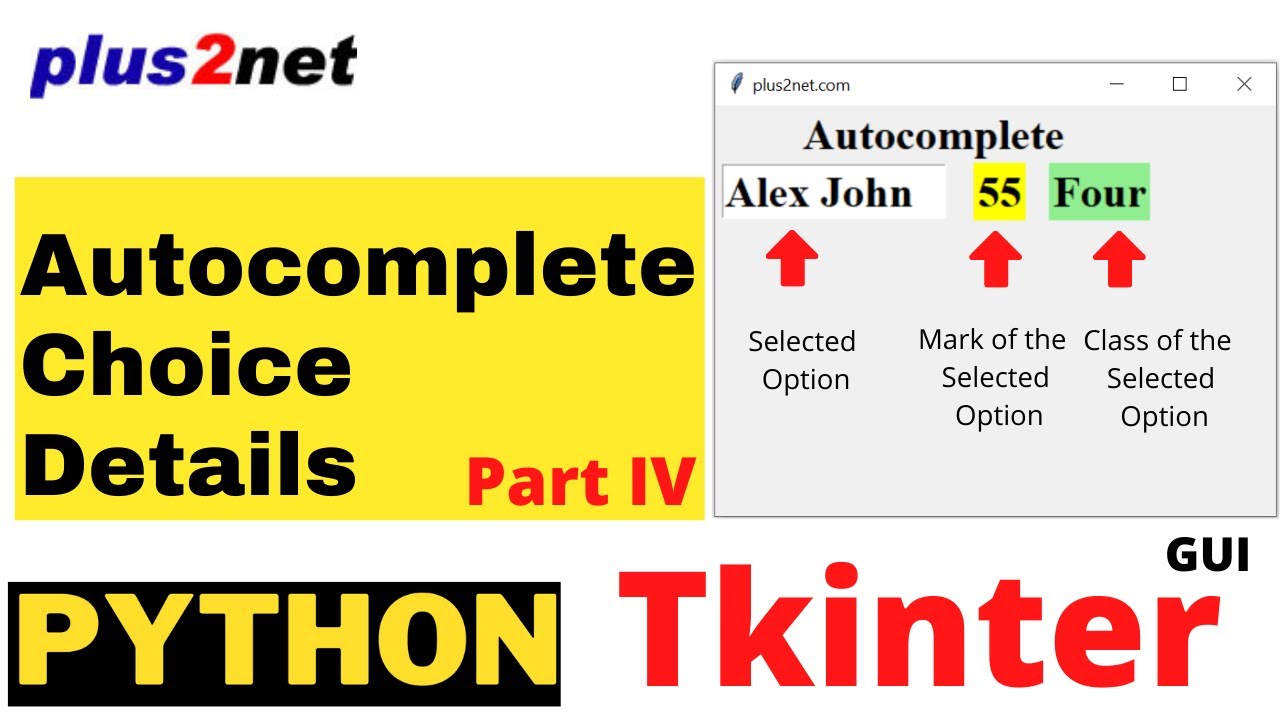 Tkinter autocomplete retrieving other matching attributes and displaying on selection of option