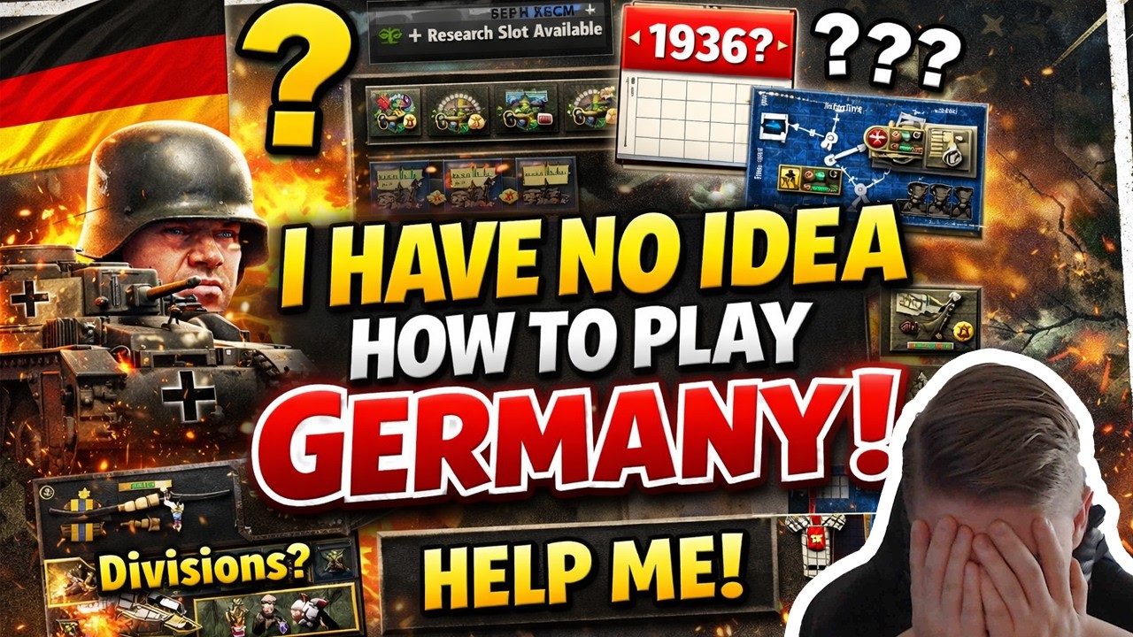 I Have NO Idea How to Play Germany in HOI4 (First Time Since 2022 ...