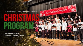 A Shepherd's Joy - 2024 OCSI Secondary Christmas Program