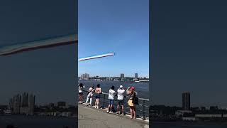 Fighter jets show near Hudson