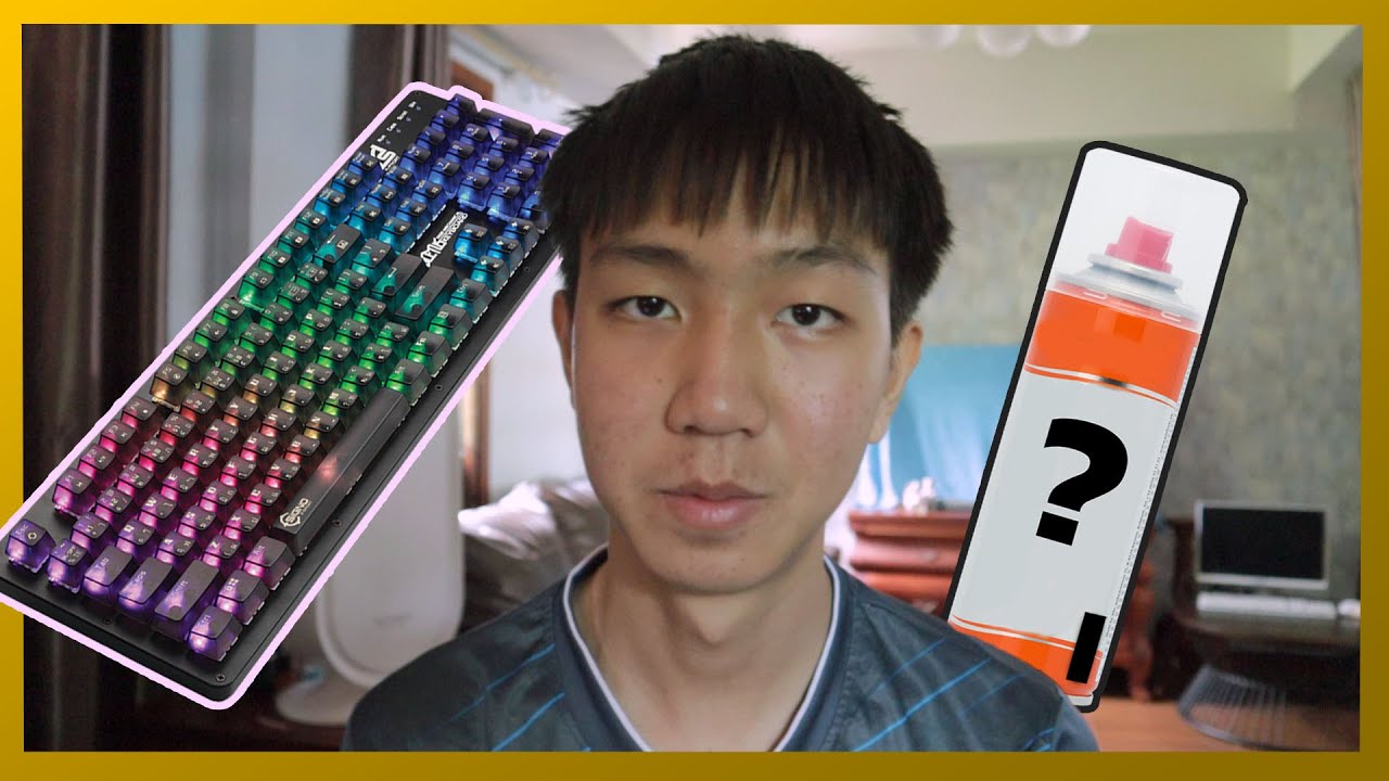 แก้ปุ่มคีย์บอร์ดเบิ้ล ด้วยสเปรย์ตัวนี้...? (+ ทำความสะอาด) | UppyDIY #3