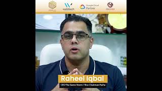 Mr. Raheel Iqbal Congratulated Imad Malik And Cobuild On Becoming A Google Partner.