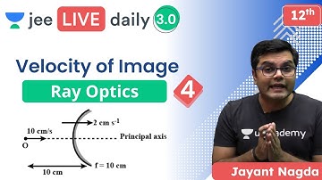 JEE 2022: Ray Optics 4 | Reflection | Velocity of Image | Unacademy JEE | JEE Physics | Jayant Nagda