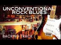 UNCONVETIONAL ROCK BLUES Guitar Instrumental Jam Track in D minor
