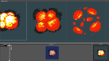 Pixel Art (Animation) Time Lapse #4 - EXPLOSION