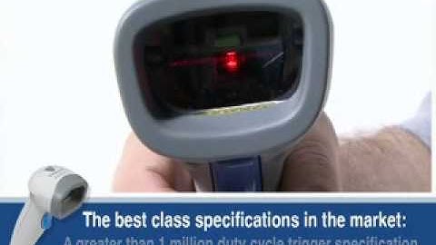 QD2330BKK1S QUICKSCAN L LASER SCANNER 1D BLACK USB KIT WITH USB CABLE AND STAND