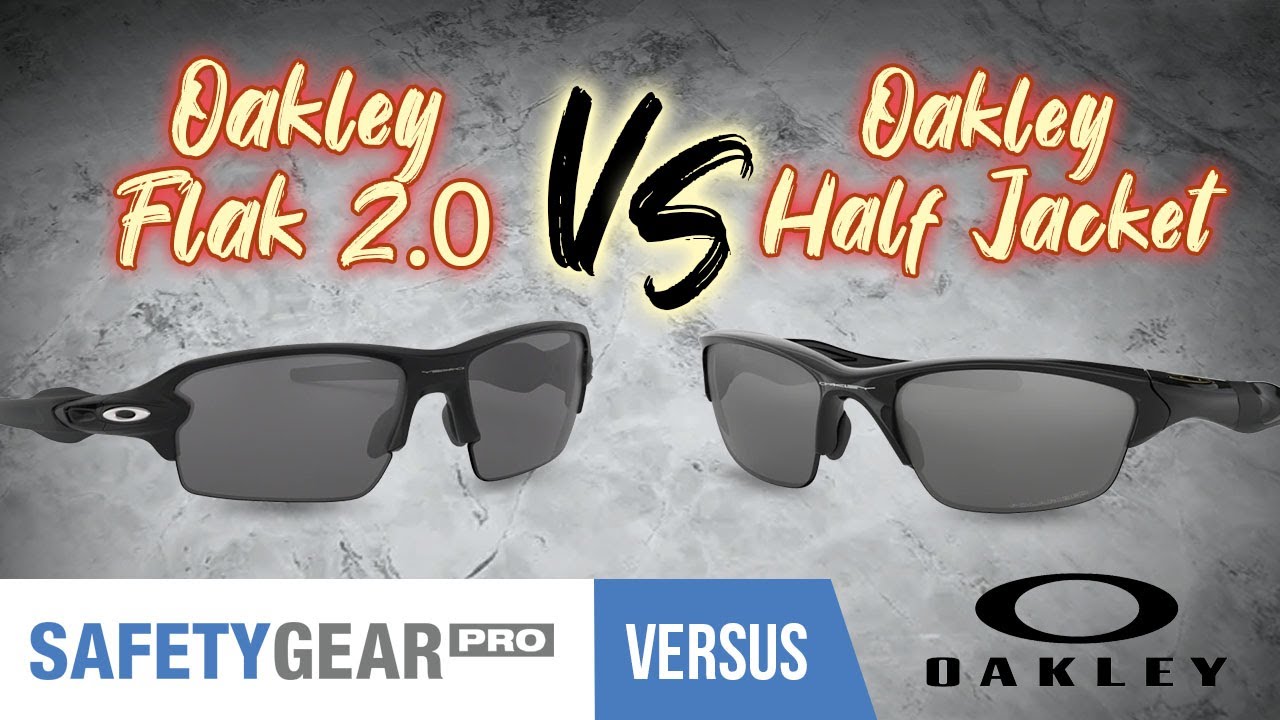 oakley flak jacket vs half jacket